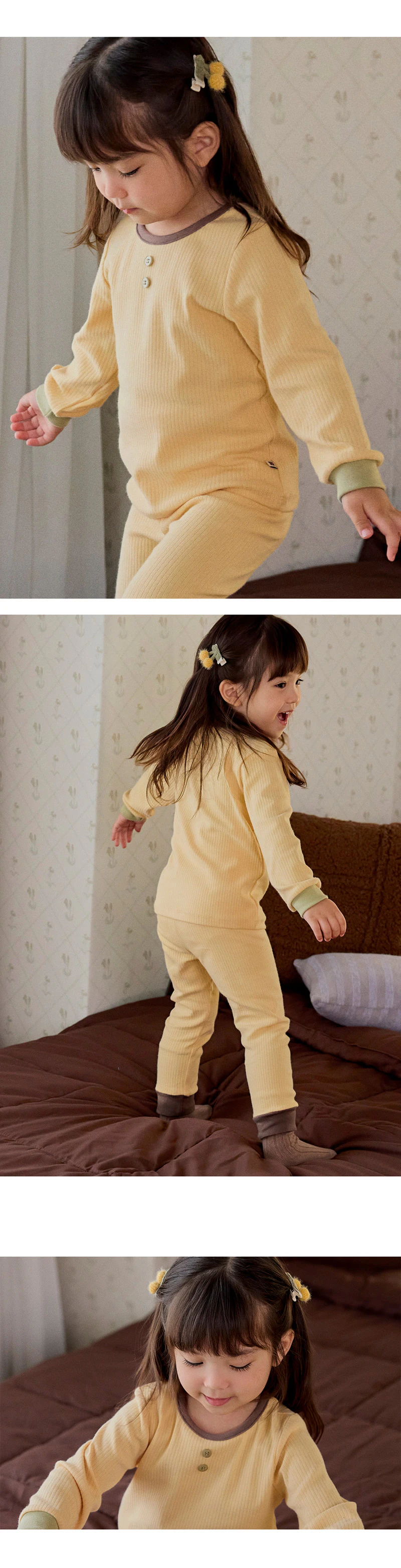 Poco Modal Ribbed Loungewear by Kids Clara for Baby - view 8