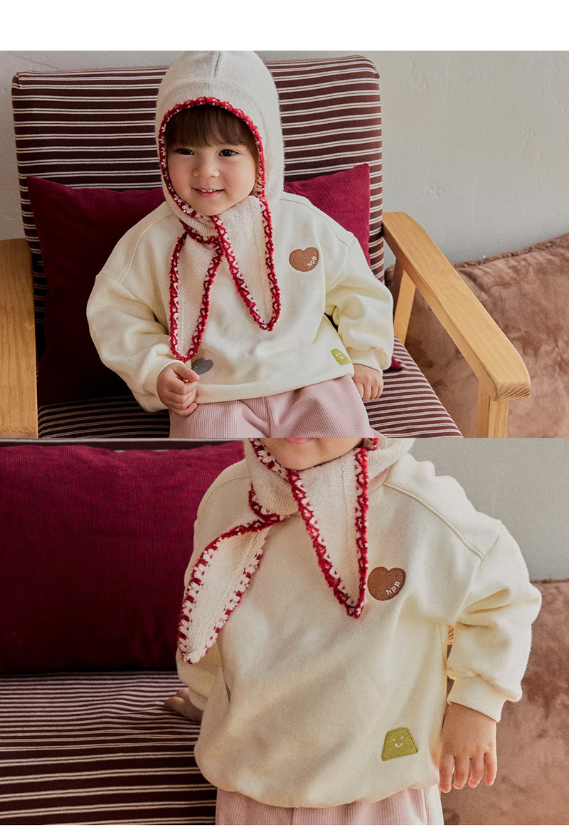 Pio Fleeced Baby Sweatshirt by Kids Clara for Baby - view 4