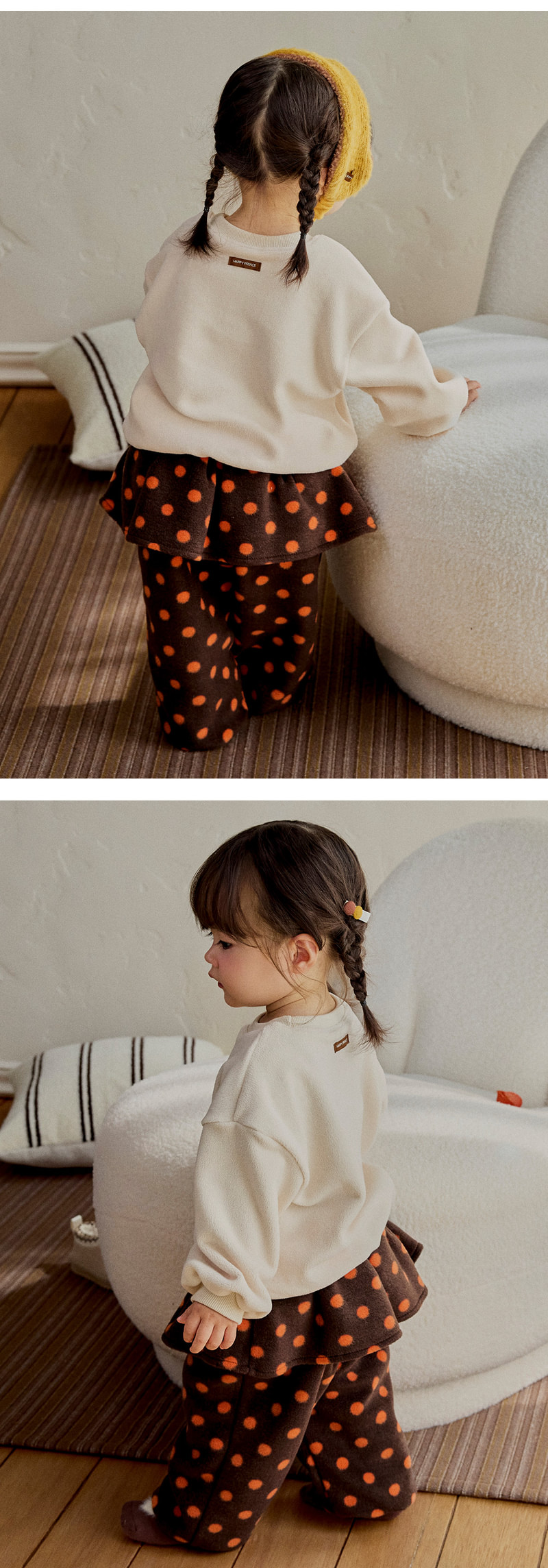 Floriel Fleeced Set-up by Kids Clara for Baby - view 5