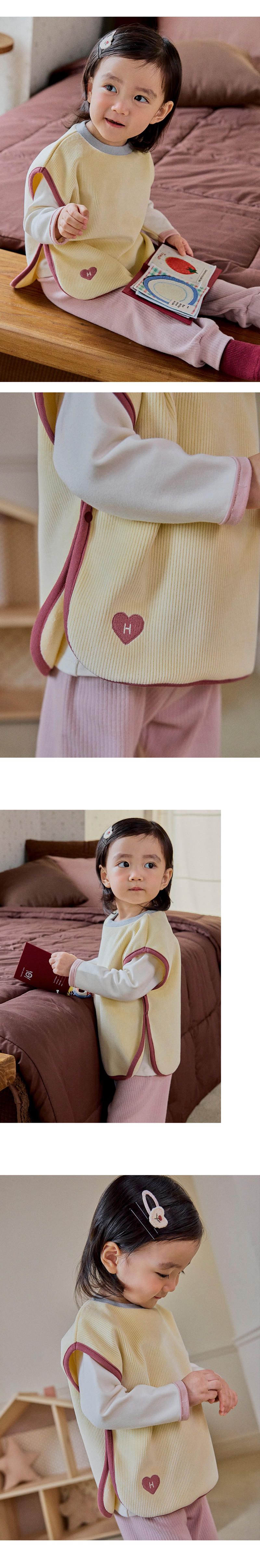 Eli Double Velour Tunic Vest by Kids Clara for Baby - view 2