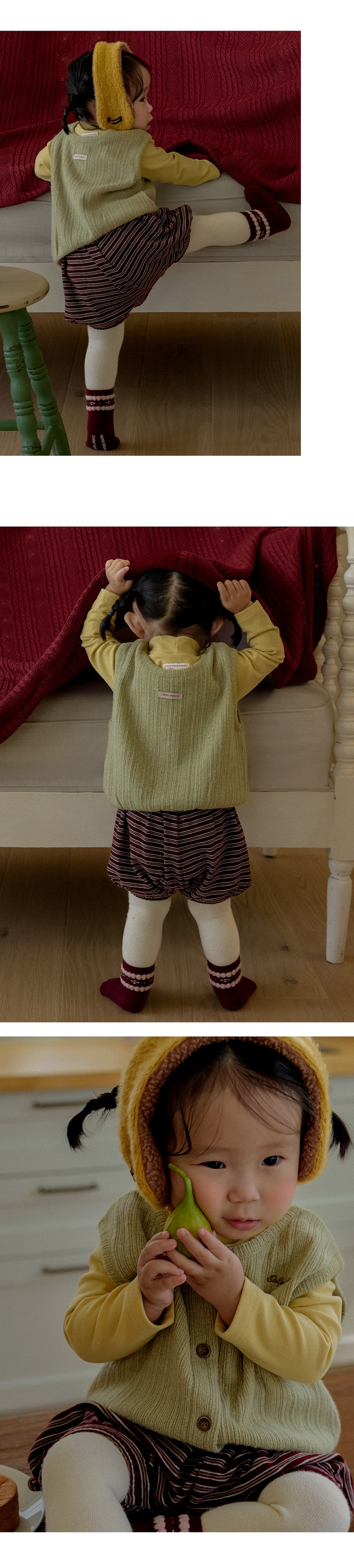 Lua Volume Baby Bloomers by Kids Clara for Baby - view 4