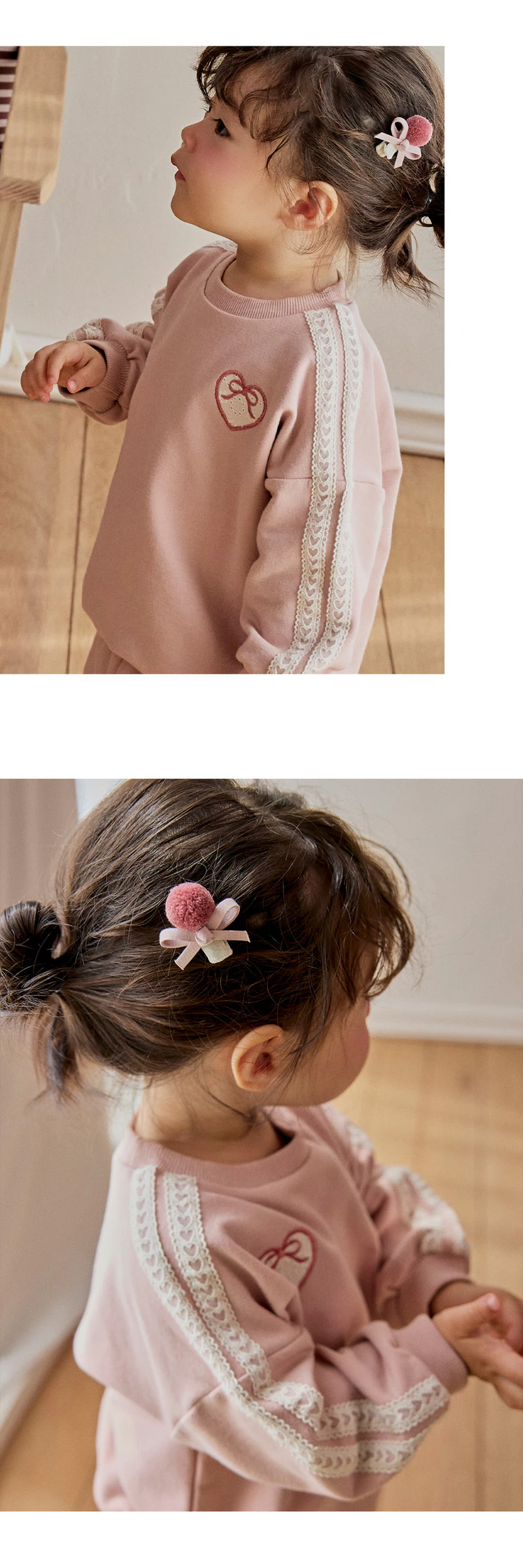 Vivian Baby Hairpin set (set of 5) by Kids Clara for Baby - view 3