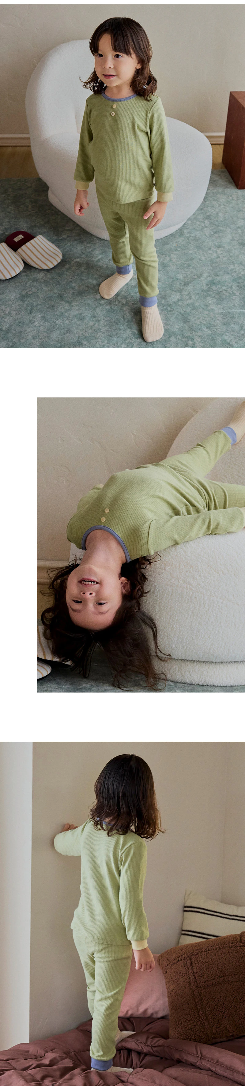 Poco Modal Ribbed Loungewear by Kids Clara for Baby - view 9