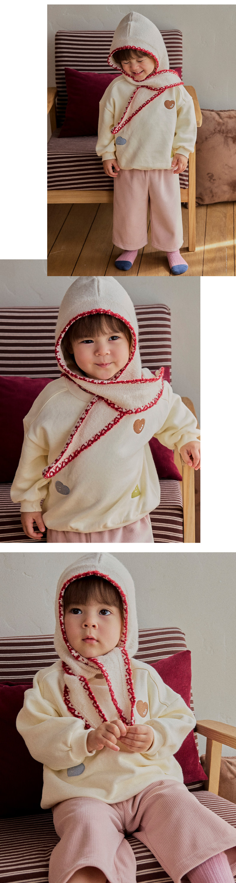 Pio Fleeced Baby Sweatshirt by Kids Clara for Baby - view 5