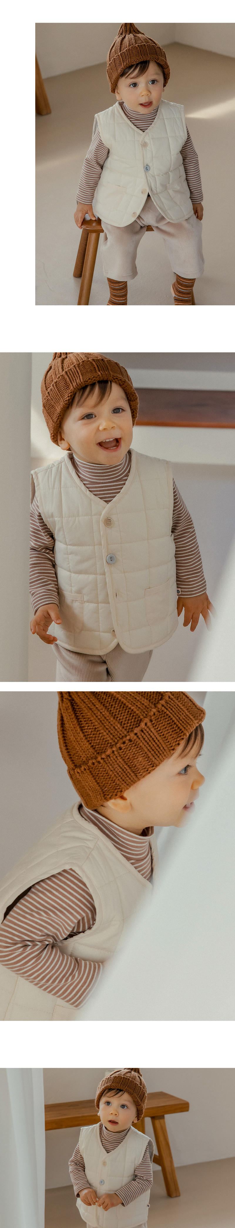 Plain Mock Neck Tee by Kids Clara for Baby - view 5
