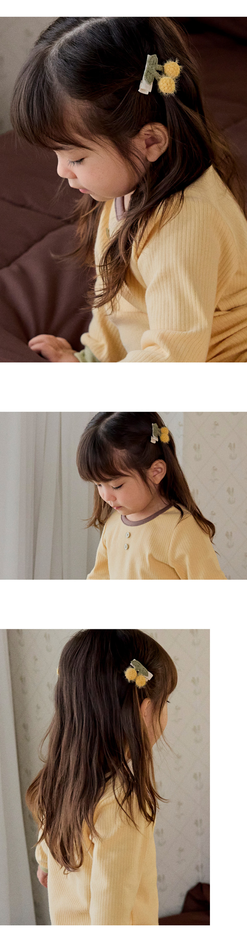 Lobe Baby Hairpin set (set of 5) by Kids Clara for Baby - view 2