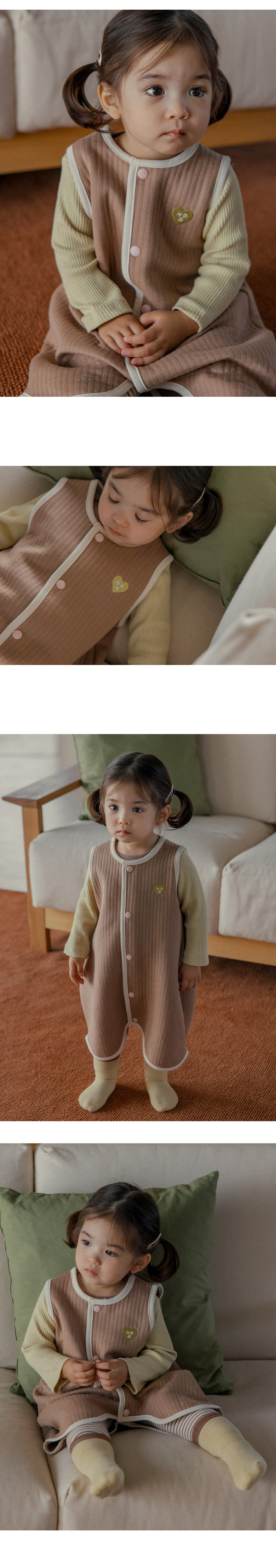 Line Dream Bamboo Baby Sleep Vest by Kids Clara for Baby - view 8