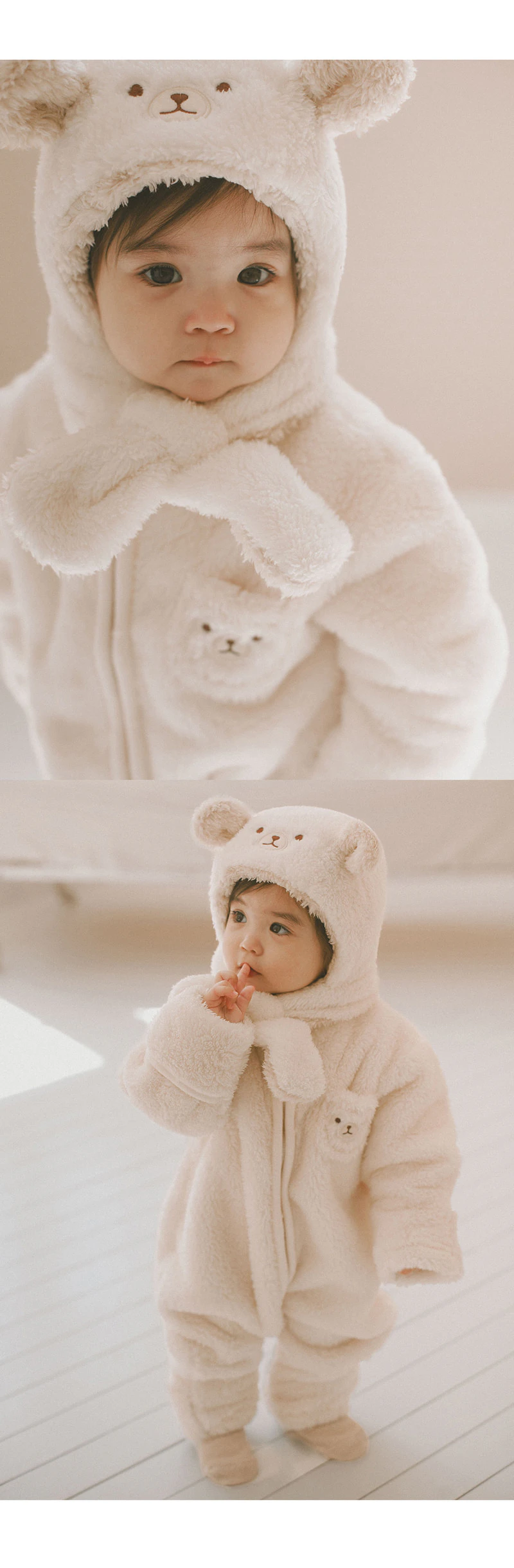 Aron Fleece Romper by Kids Clara for Baby - view 2