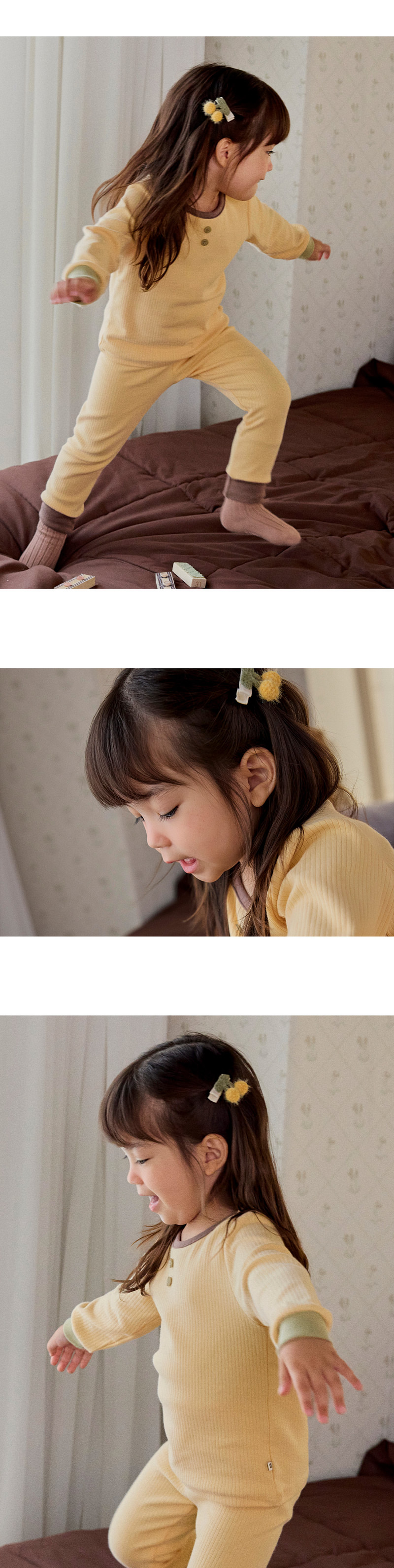 Lobe Baby Hairpin set (set of 5) by Kids Clara for Baby - view 3