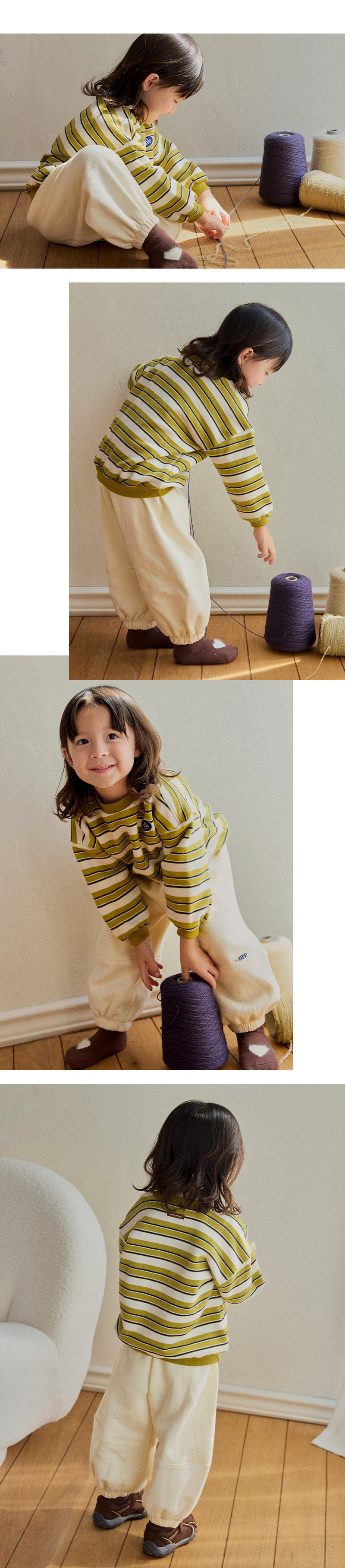 Cyan Fleeced Set-Up by Kids Clara for Baby - view 4