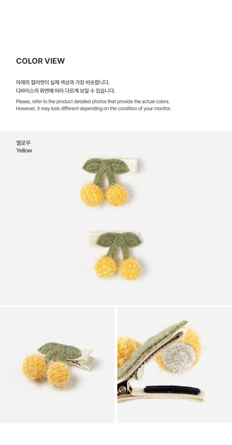 Lobe Baby Hairpin set (set of 5) by Kids Clara for Baby - view 4