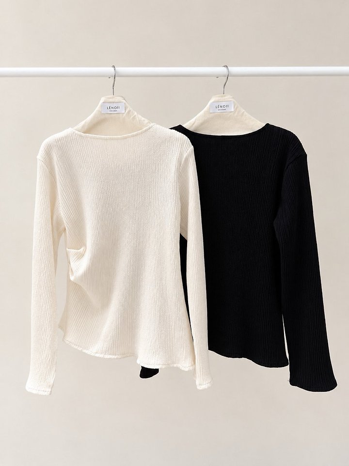 Lilly Pleats Asymmetric Blouse by Lenoii for Women - view 10