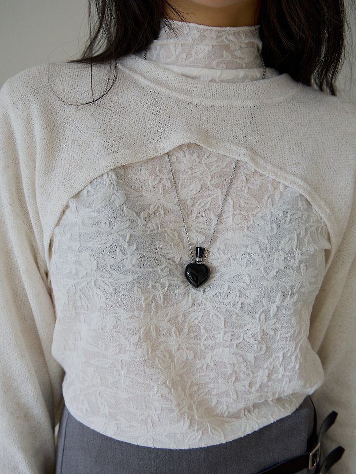 Latte Bolero Tee Cardigan by Lenoii for Women - view 5