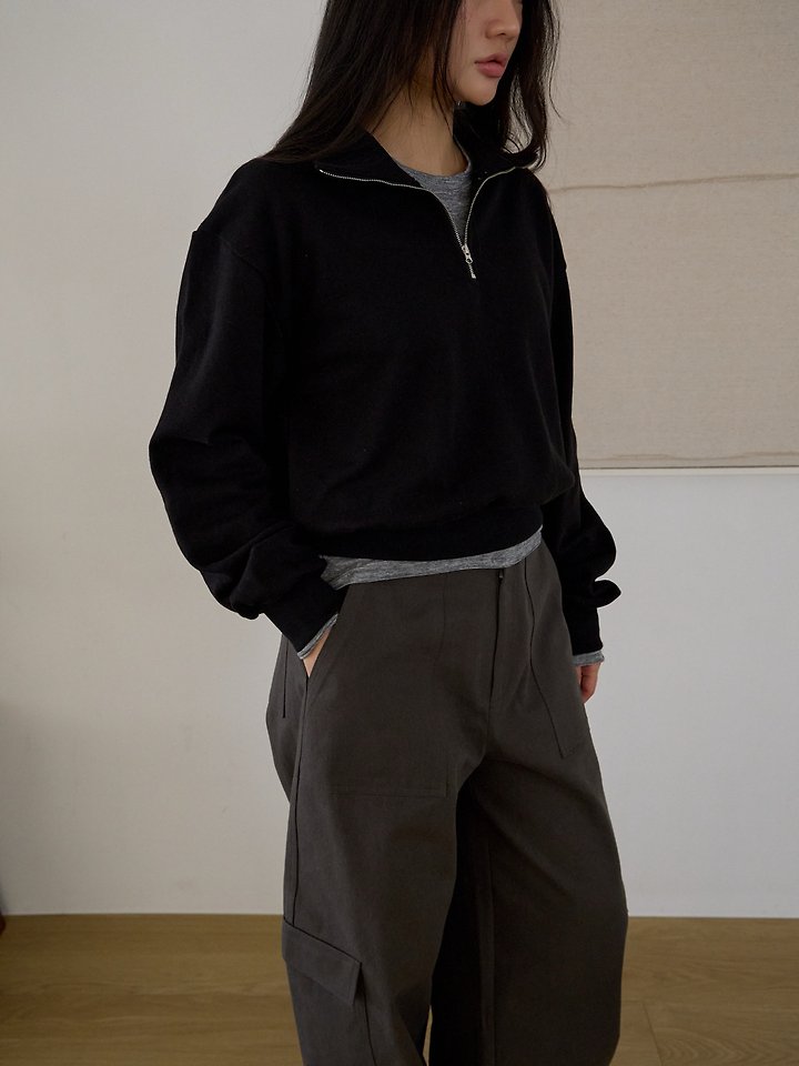 Melbon Half-Zip Sweatshirt by Lenoii for Women - view 10