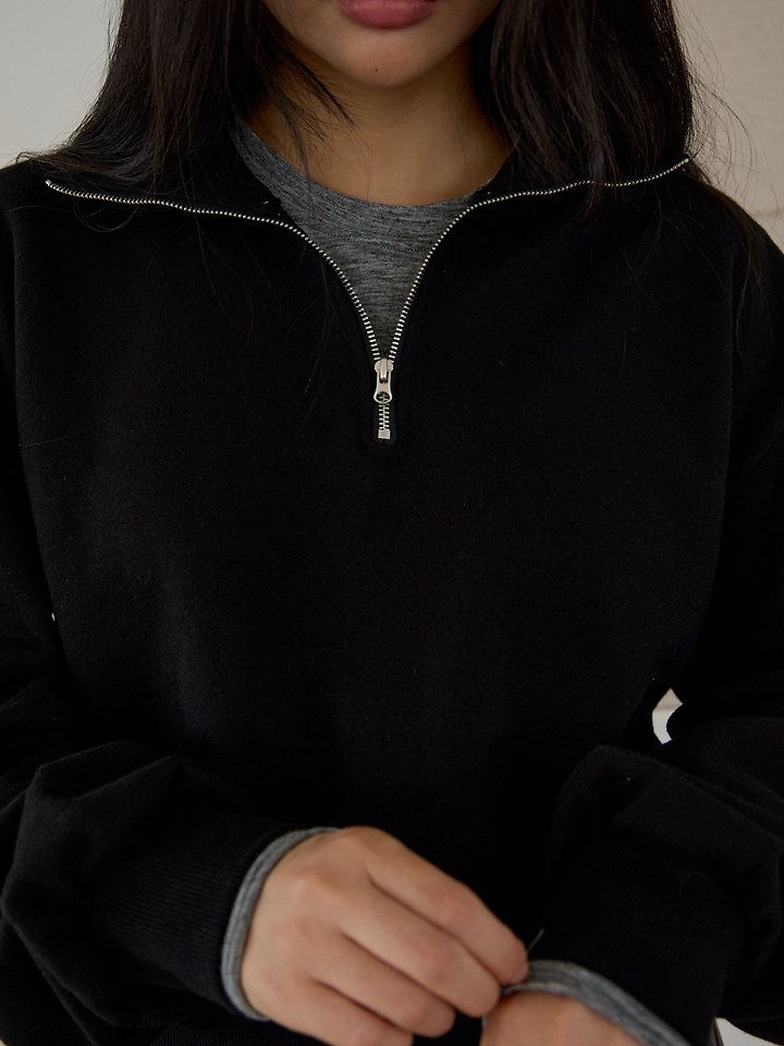 Melbon Half-Zip Sweatshirt by Lenoii for Women - view 11
