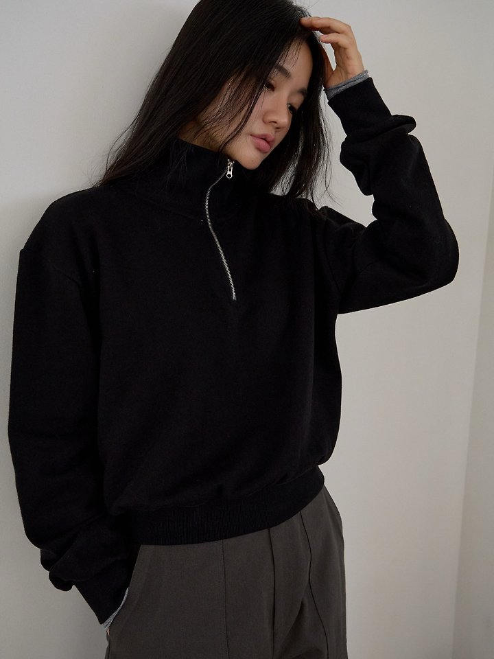 Melbon Half-Zip Sweatshirt by Lenoii for Women - view 12