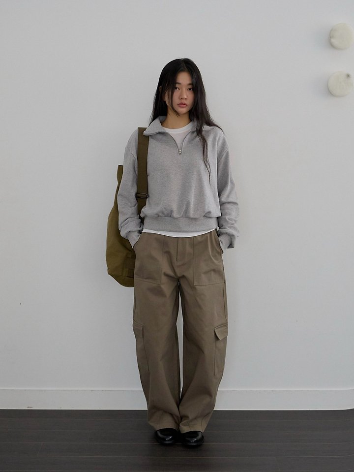 Melbon Half-Zip Sweatshirt by Lenoii for Women - view 2