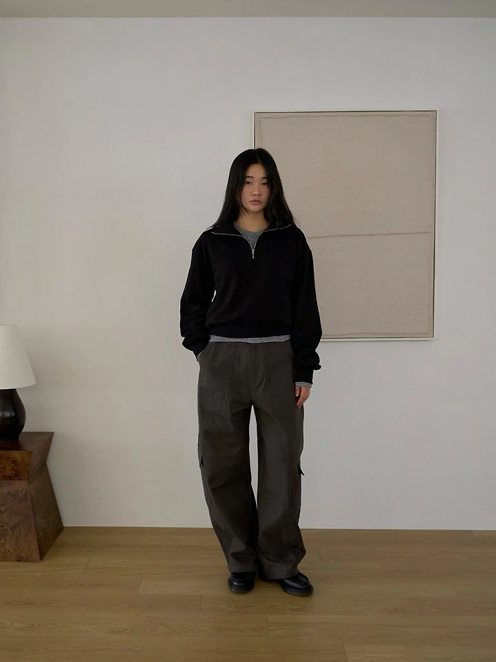 Melbon Half-Zip Sweatshirt by Lenoii for Women - view 8