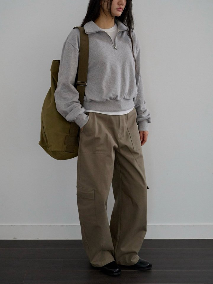 Earth Cotton Cargo Pants by Lenoii for Women - view 3