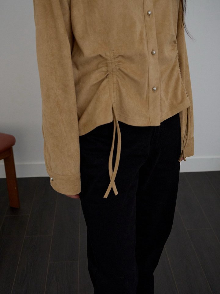 Western Suede Shirt by Lenoii for Women - view 4