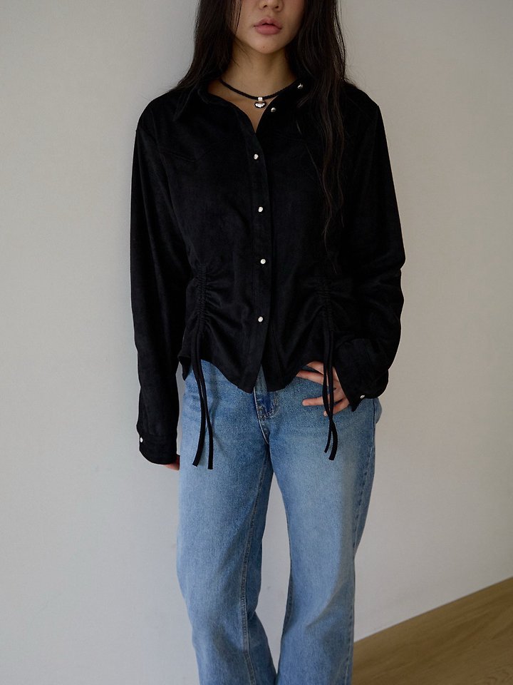 Western Suede Shirt by Lenoii for Women - view 8