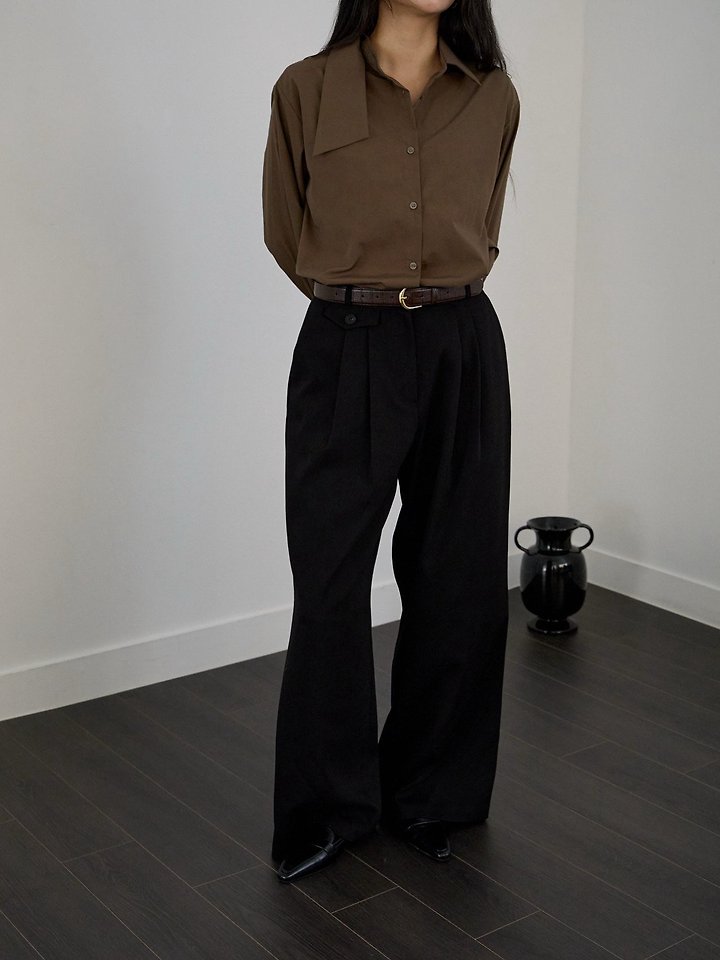 Duomo Pintuck Pants by Lenoii for Women - view 6