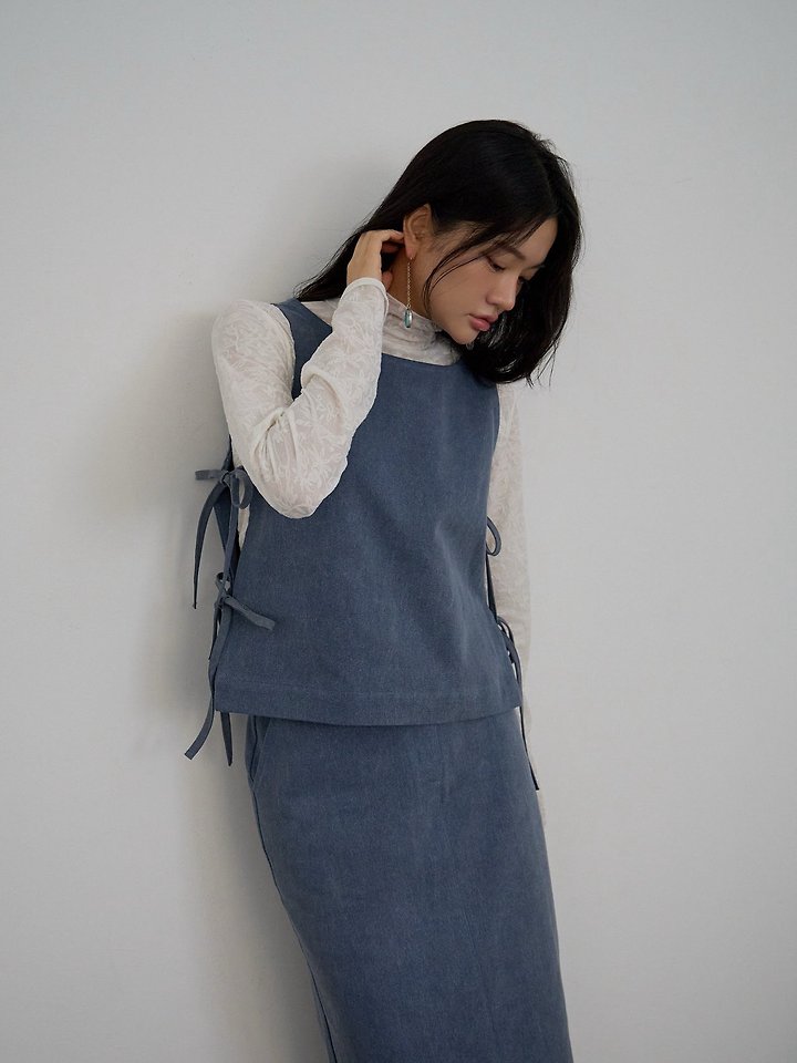 Mute Pigment Vest by Lenoii for Women - view 2