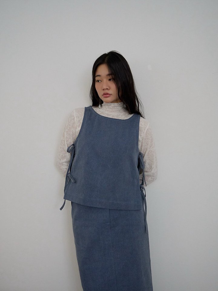 Mute Pigment Vest by Lenoii for Women - view 3
