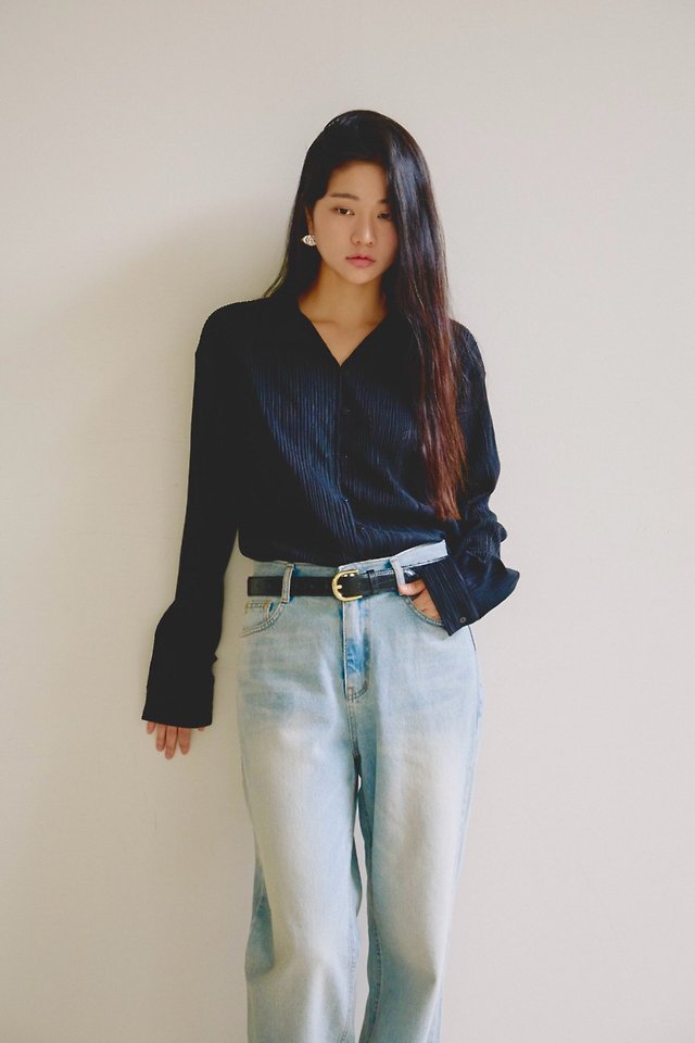 Urban Pleats Shirt Blouse by Lenoii for Women - view 8