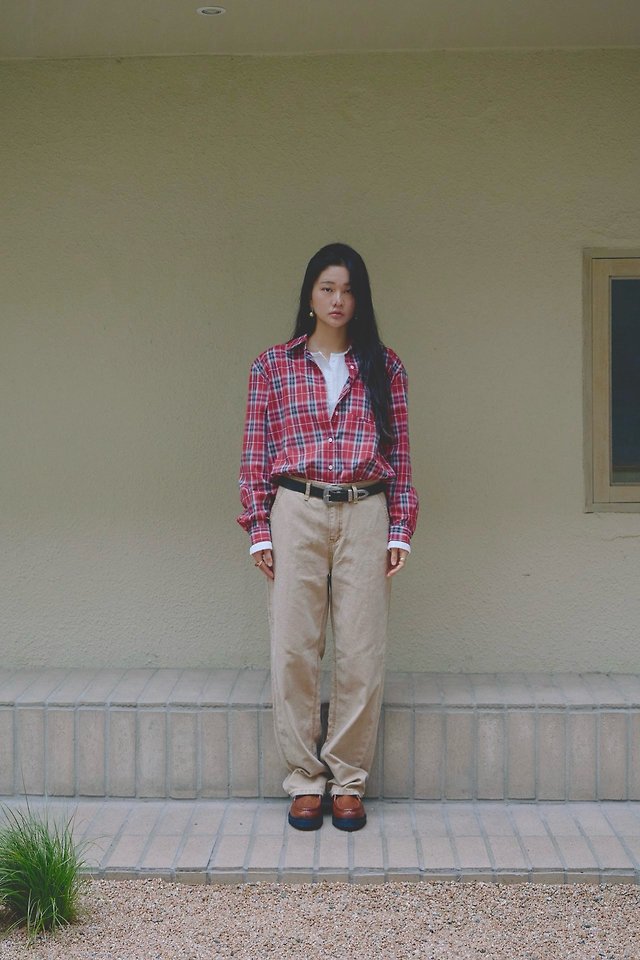 Brooklyn Check Shirt by Lenoii for Women - view 7