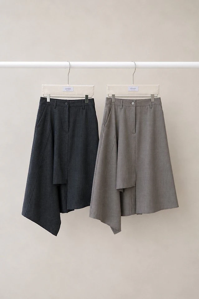 London Asymmetric Skirt by Lenoii for Women - view 11