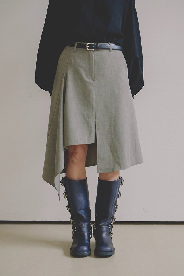 London Asymmetric Skirt by Lenoii for Women - view 3