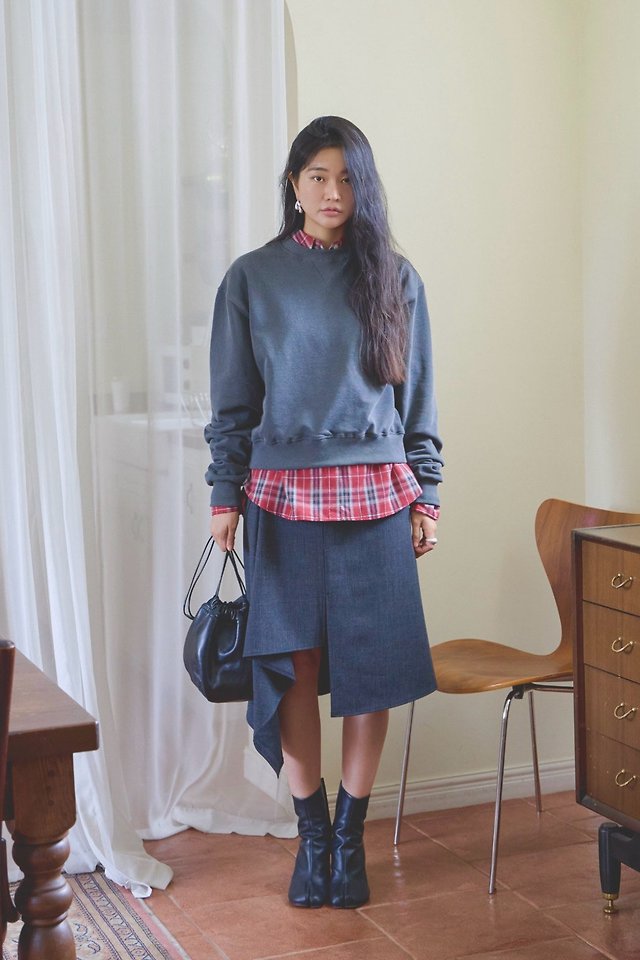 London Asymmetric Skirt by Lenoii for Women - view 7
