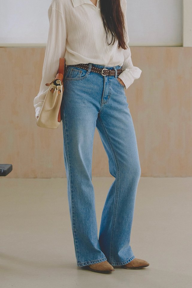 Dear Bootcut Denim Pants by Lenoii for Women - view 1