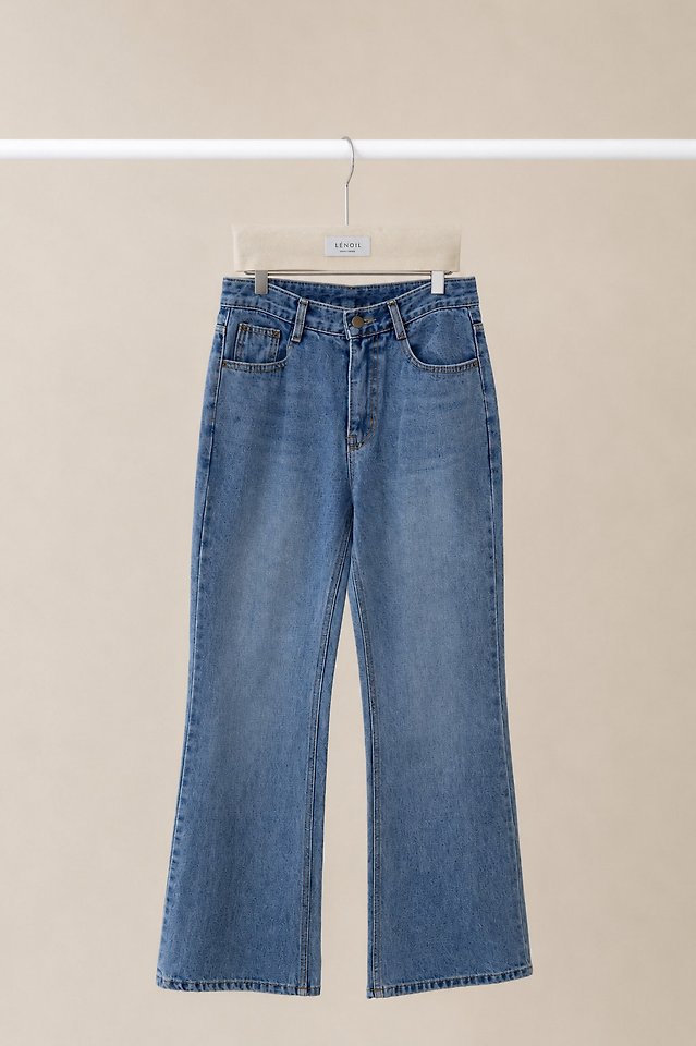 Dear Bootcut Denim Pants by Lenoii for Women - view 11