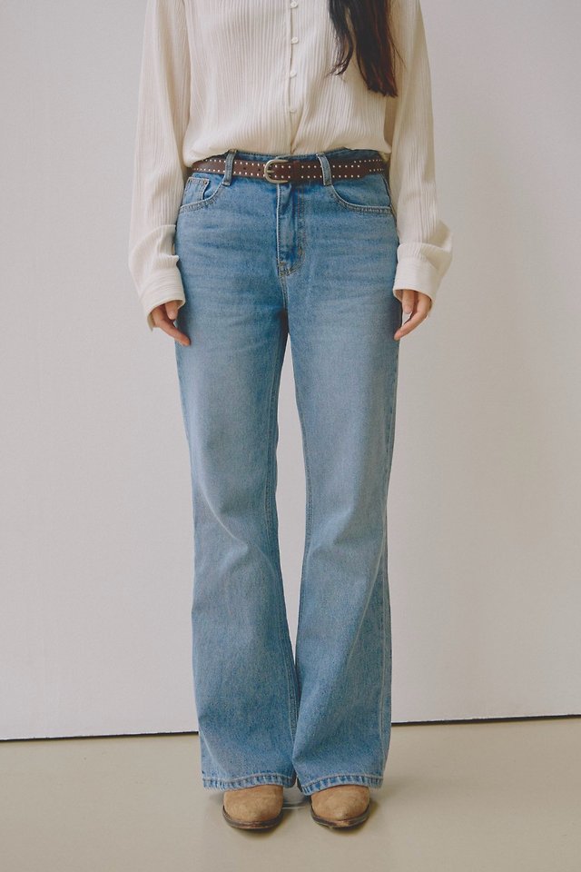 Dear Bootcut Denim Pants by Lenoii for Women - view 7
