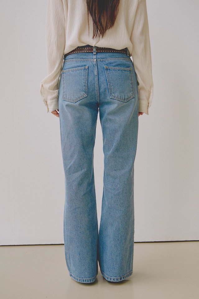 Dear Bootcut Denim Pants by Lenoii for Women - view 9