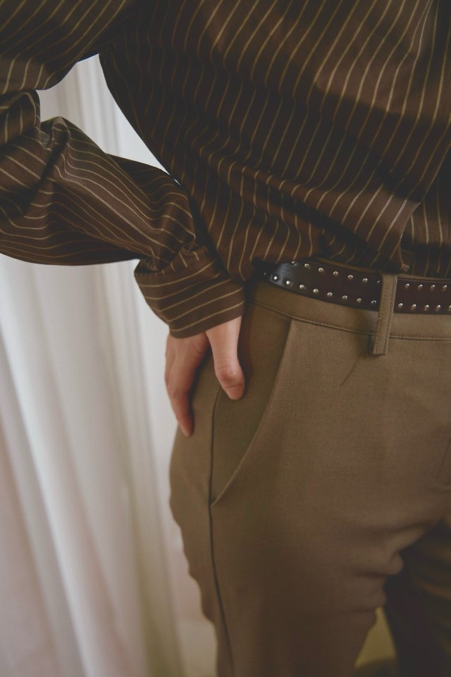 Guinness Bootcut Slacks Pants by Lenoii for Women - view 11