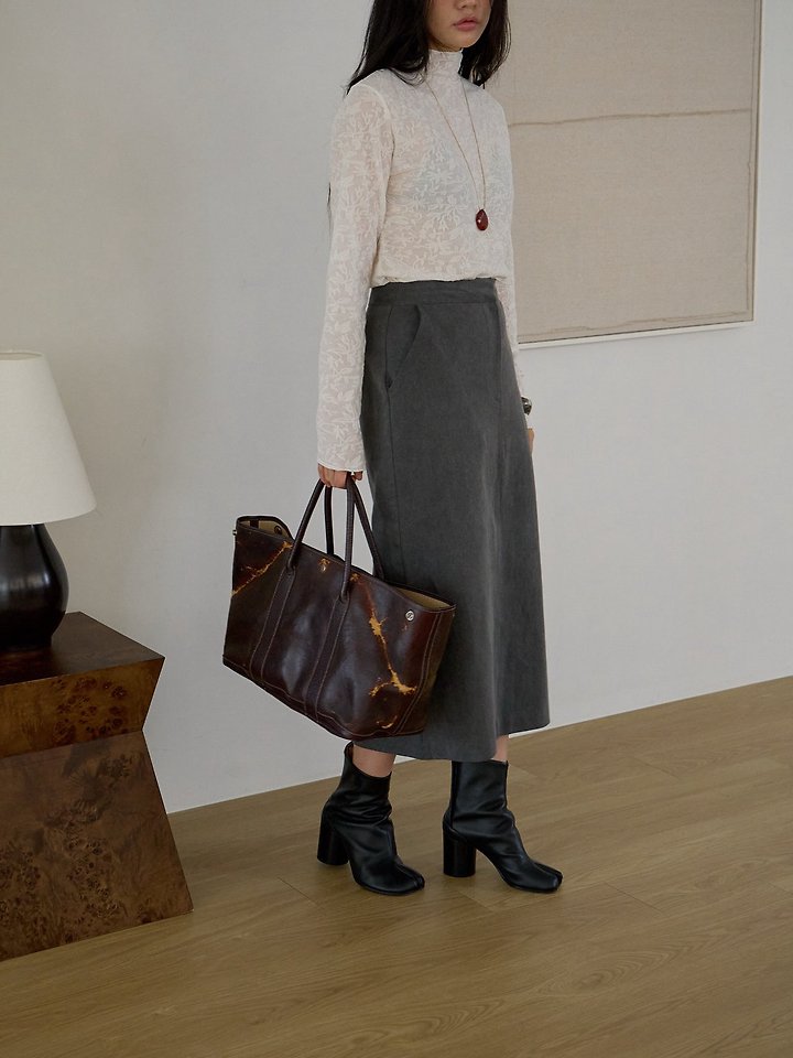 Mute Pigment Skirt by Lenoii for Women - view 7