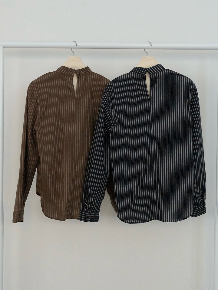 Oles Stripe Tie Blouse by Lenoii for Women - view 12