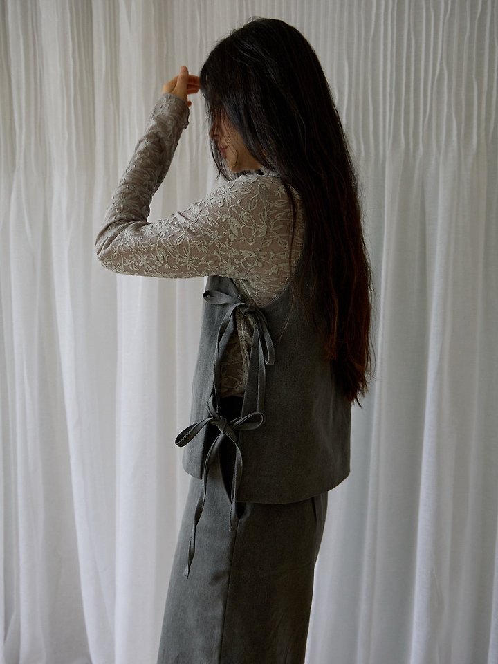 Mute Pigment Vest by Lenoii for Women - view 10