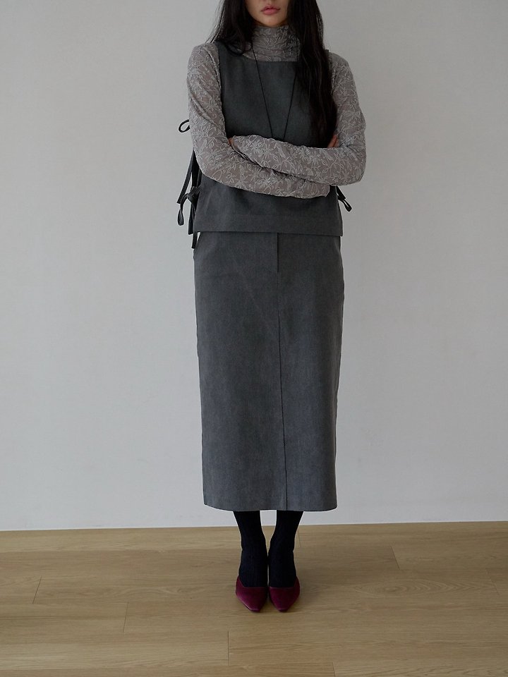 Mute Pigment Skirt by Lenoii for Women - view 9