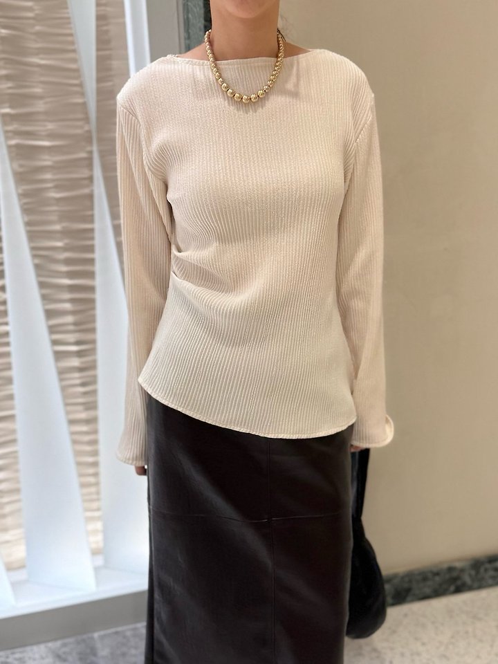 Lilly Pleats Asymmetric Blouse by Lenoii for Women - view 1