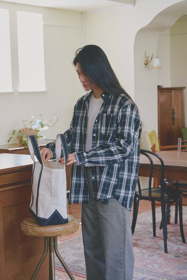 Brooklyn Check Shirt by Lenoii for Women - view 2