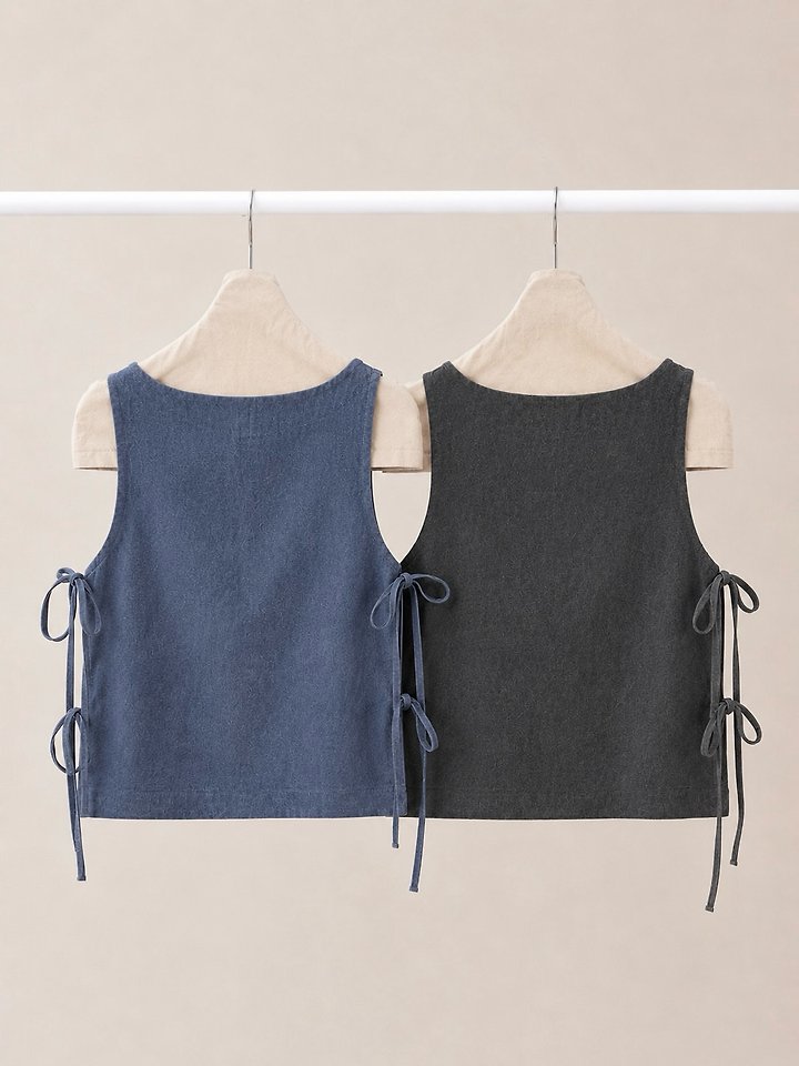 Mute Pigment Vest by Lenoii for Women - view 12