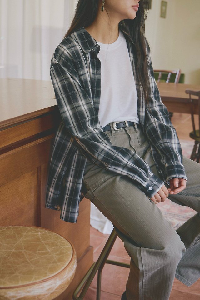 Brooklyn Check Shirt by Lenoii for Women - view 4