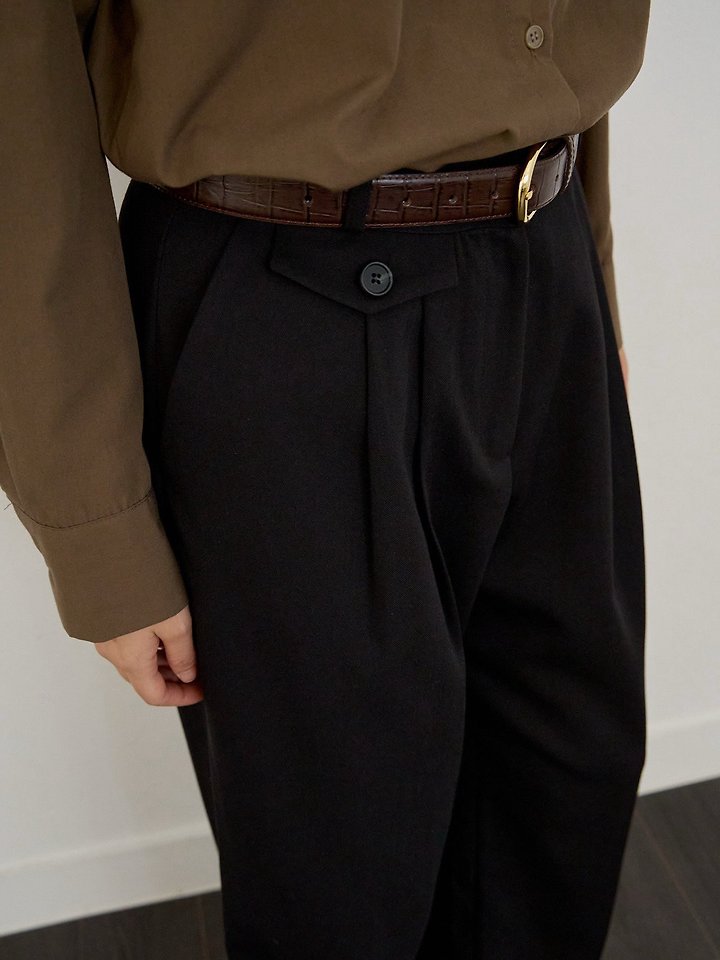 Duomo Pintuck Pants by Lenoii for Women - view 8