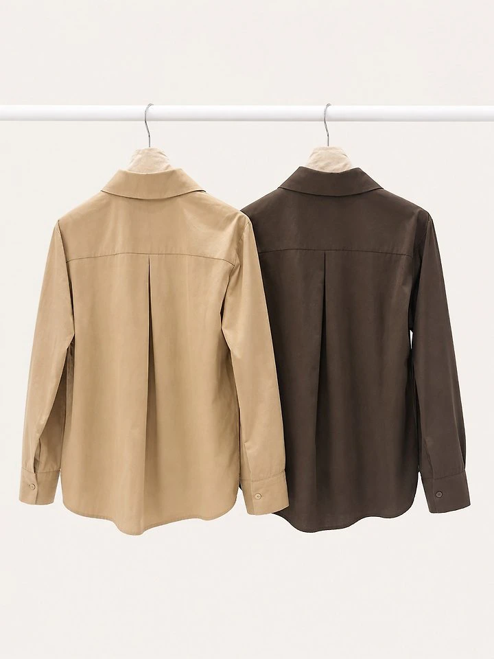 Chocol Wrap Shirt (Detachable Wrap) by Lenoii for Women - view 12