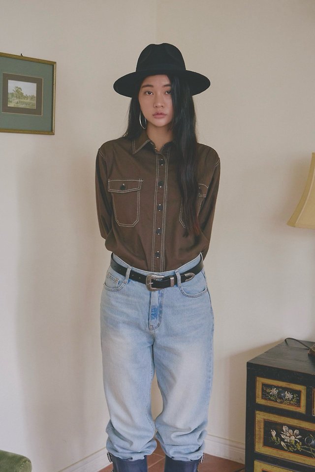 Seattle Stitch Shirt by Lenoii for Women - view 2