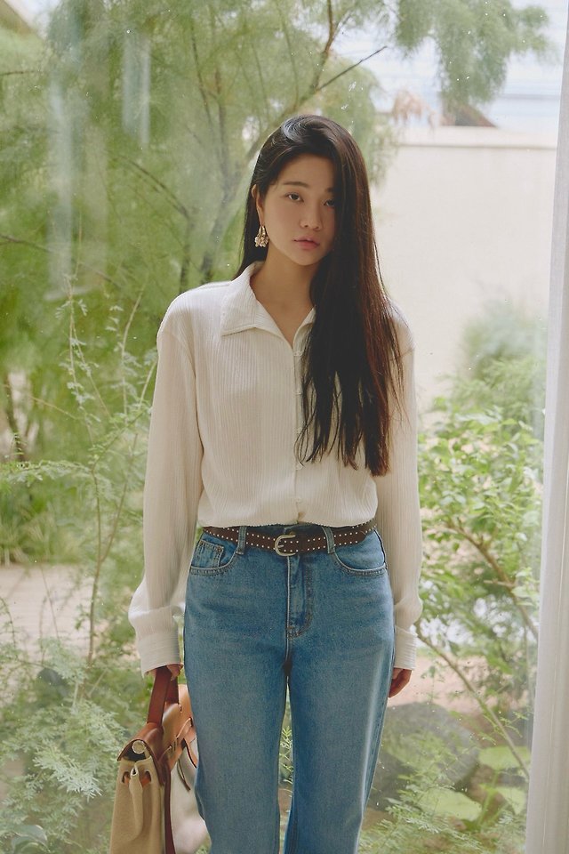 Urban Pleats Shirt Blouse by Lenoii for Women - view 1